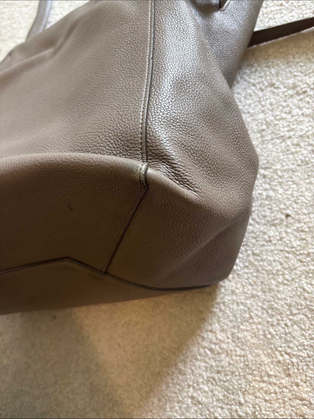 Celine Cabas Phantom in Taupe - Picture 10 of 12
